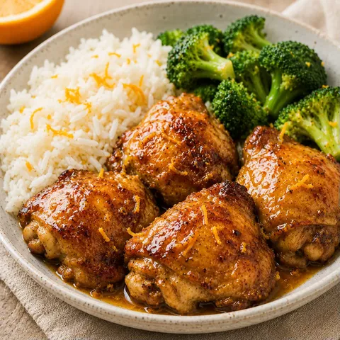 Poulet Orange Maison