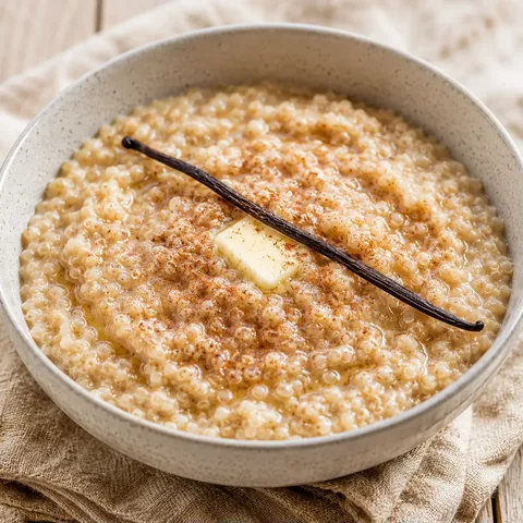 Crémeux au quinoa à la Vanille