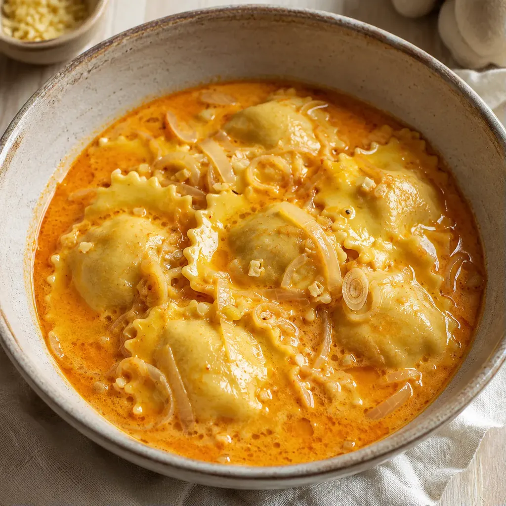 Raviolis au curry thaï