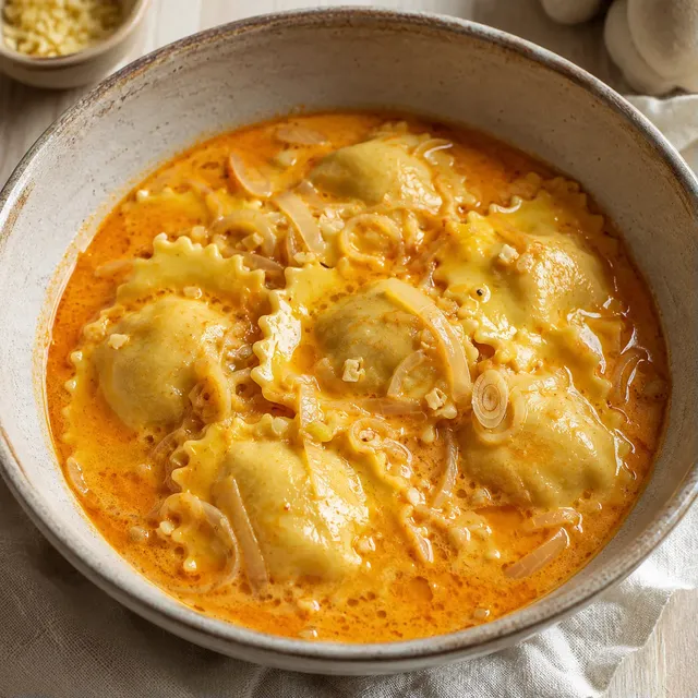 Raviolis au curry thaï