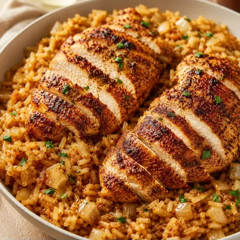 Poulet tendre et savoureux