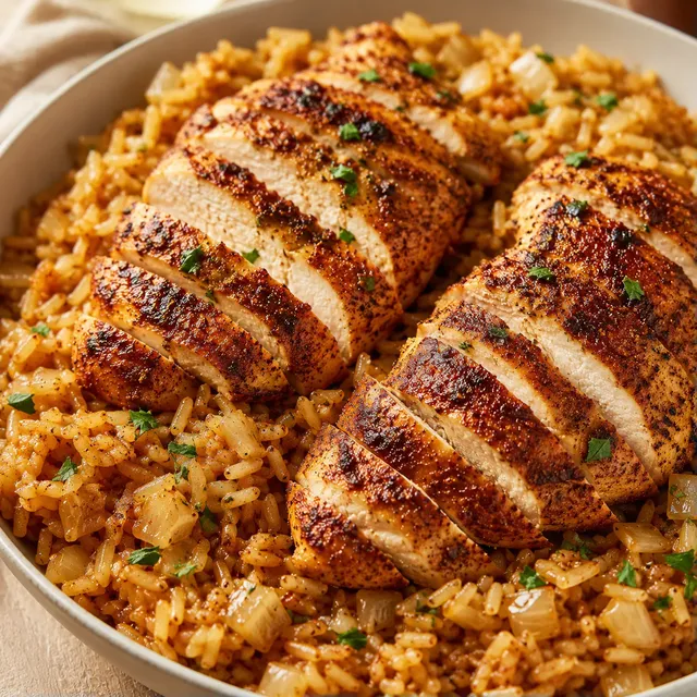 Poulet tendre et savoureux