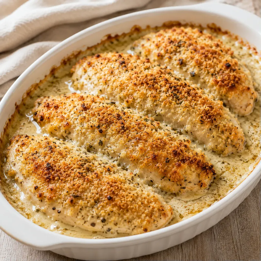 Poulet César fondant