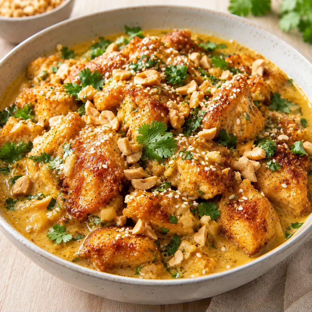 Poulet Croustillant Curry