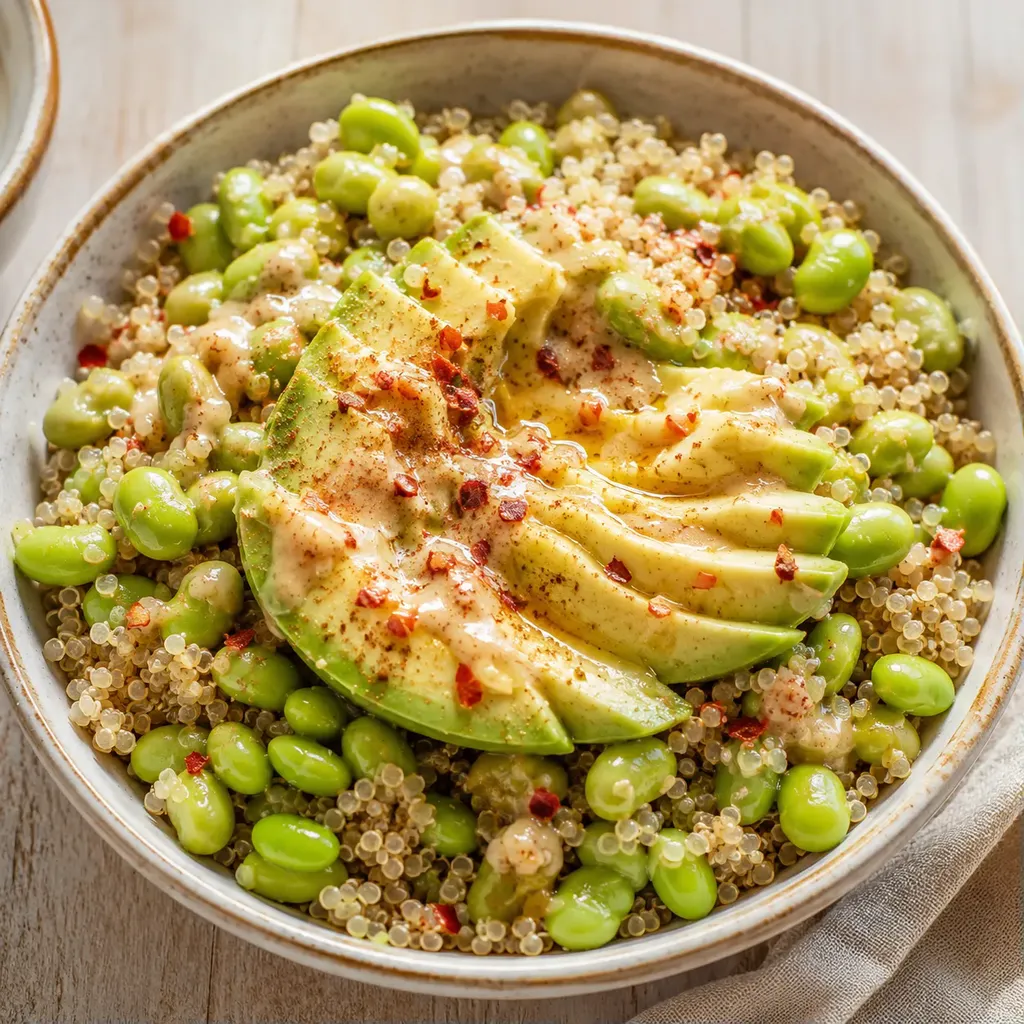 Quinoa Avocat Edamame