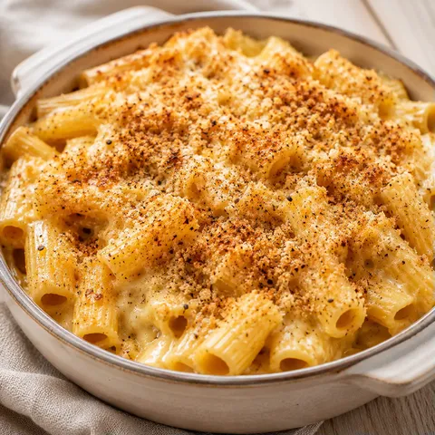 Fromage fondant rigatoni