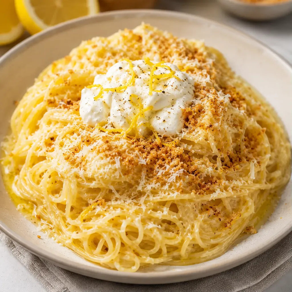 Capellini aux fromages