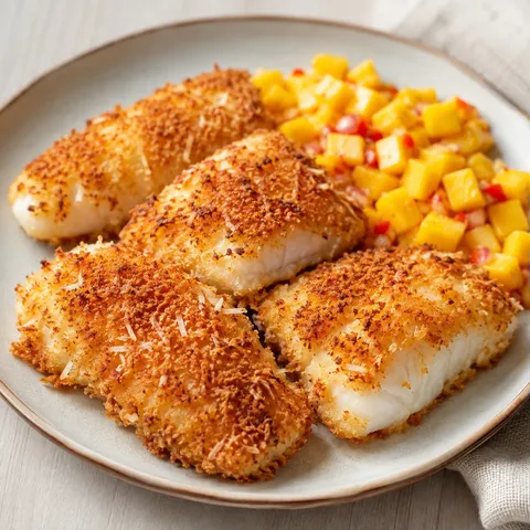 Poisson coco croustillant