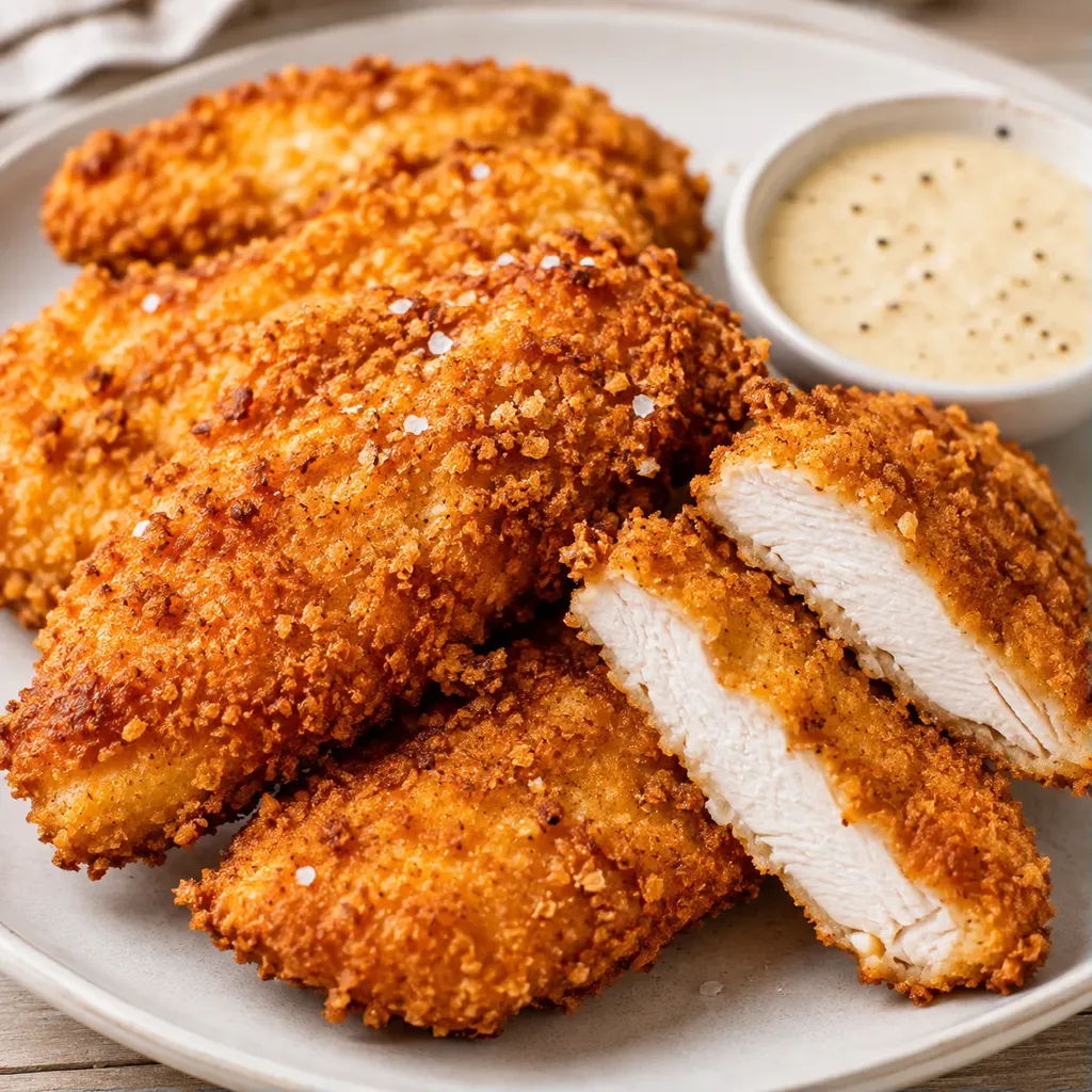 Poulet croustillant doré