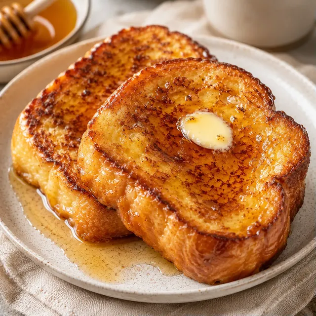 Brioche dorée miel beurre