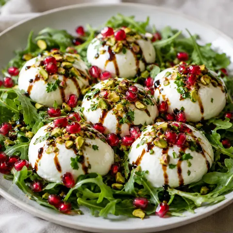 Burrata gourmande pistaches