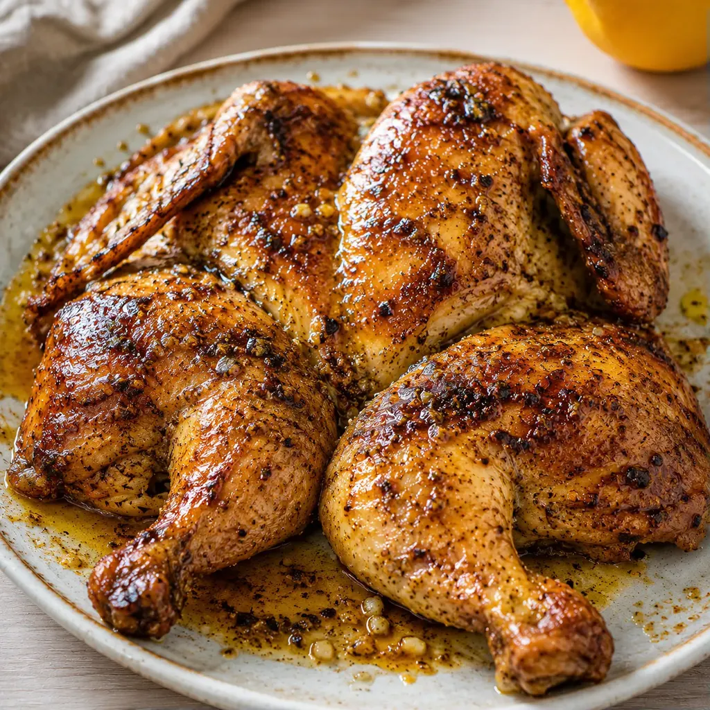 Poulet marocain délicieusement épicé