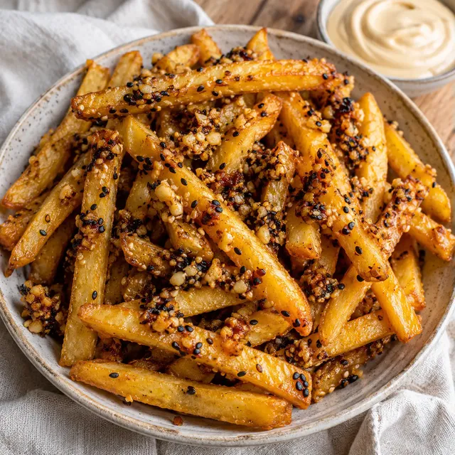 Frites épicées savoureuses