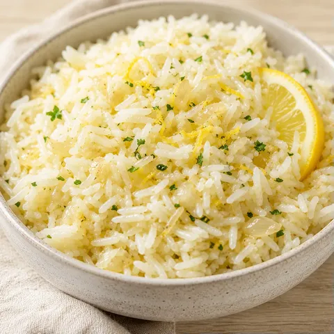 Riz léger citronné