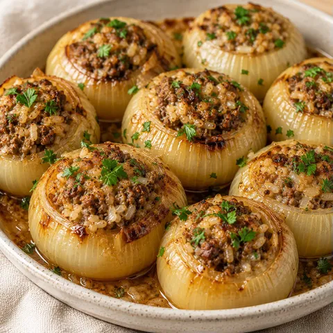Oignons Farcis Grecs