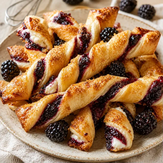 Mûres et Fromage Torsades