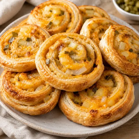 Fromage et Oignon Roulés