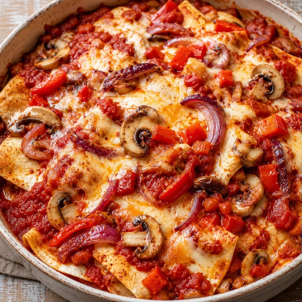 Gratin Végétarien mexicain