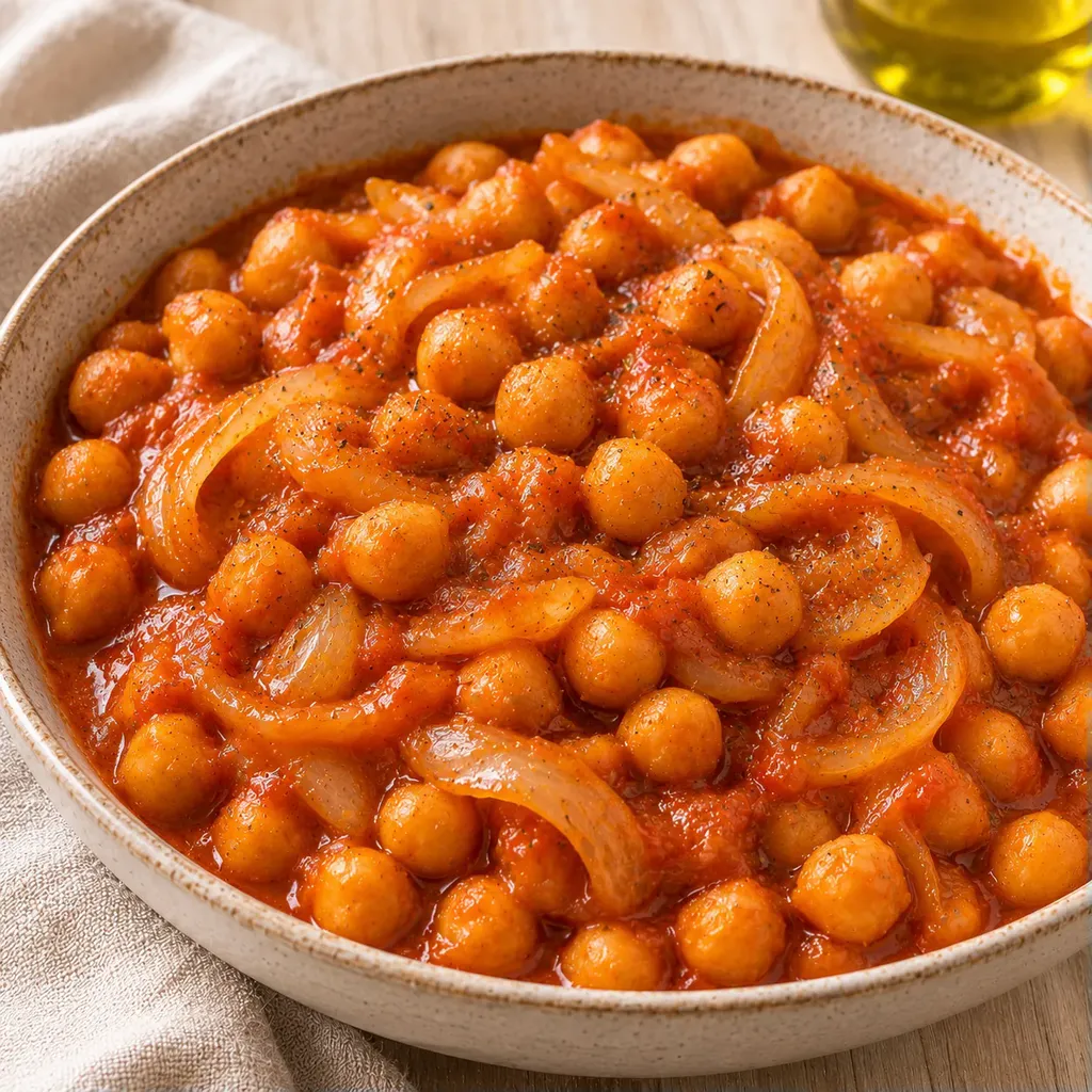 Pois chiches épicés