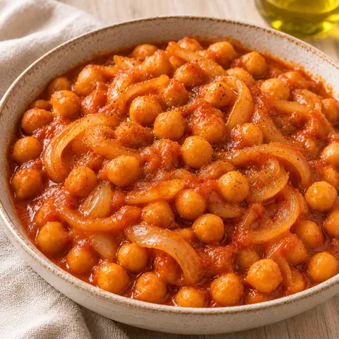 Pois chiches épicés