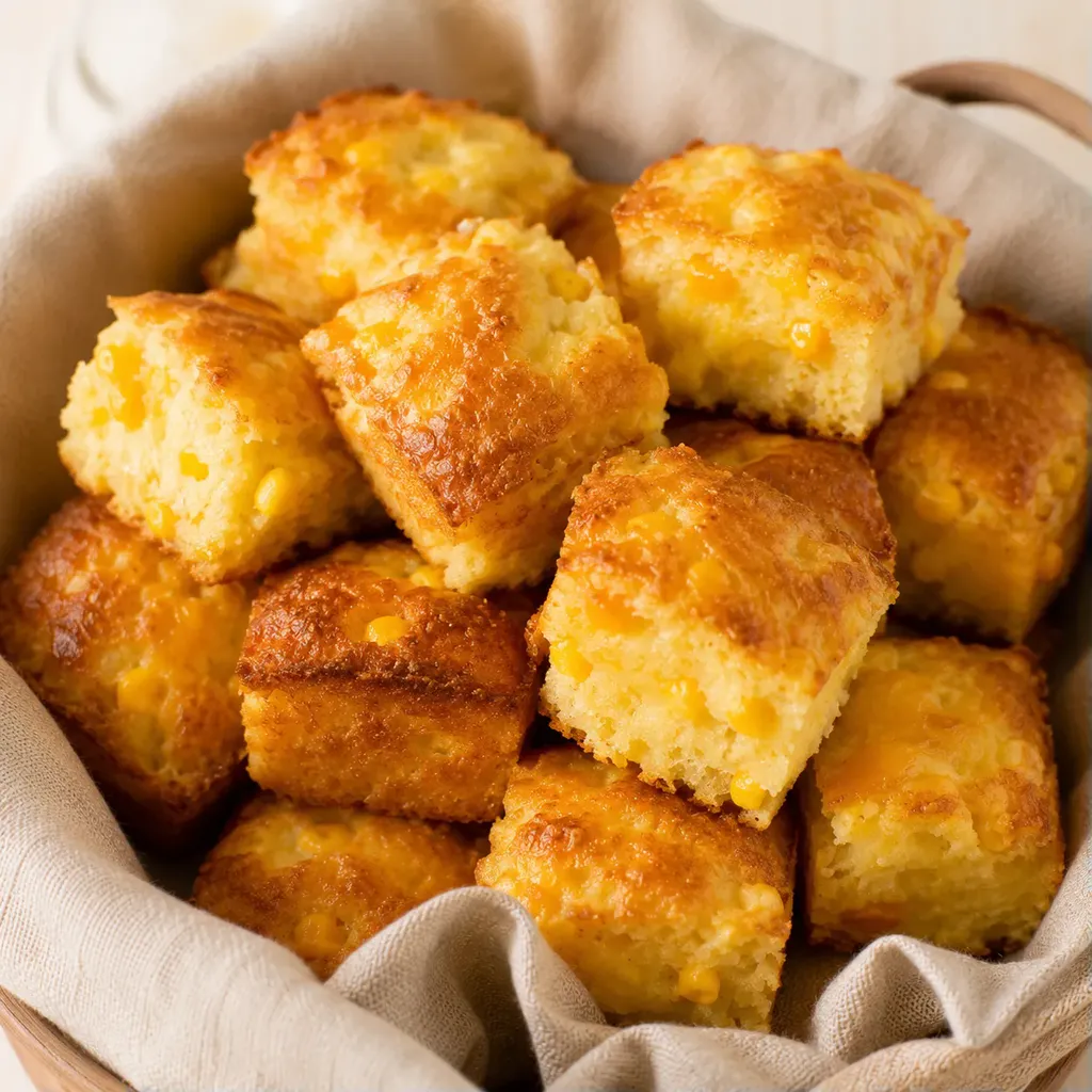 Bouchées moelleuses au maïs
