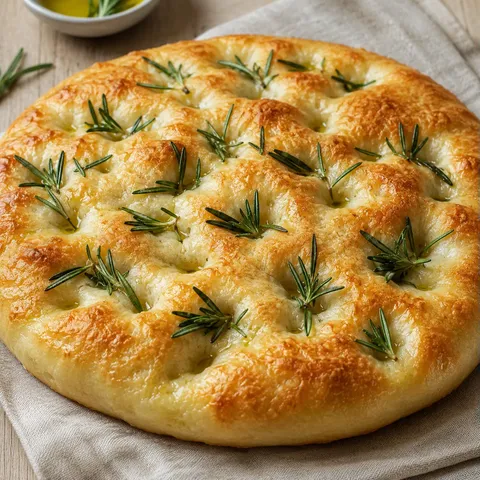 Focaccia au romarin