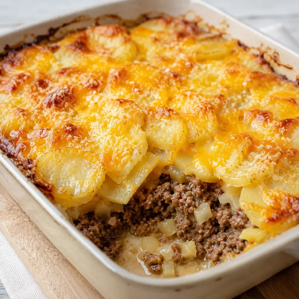 Gratin bœuf savoureux