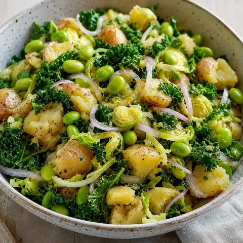 Salade croquante épicée