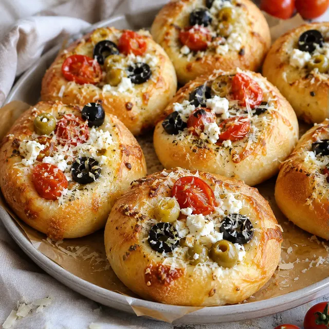 Mini pains gourmands