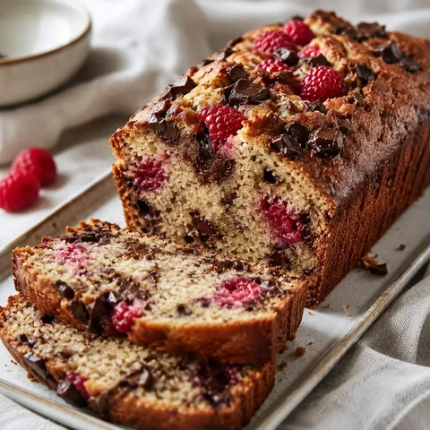 Pain banane chocolat
