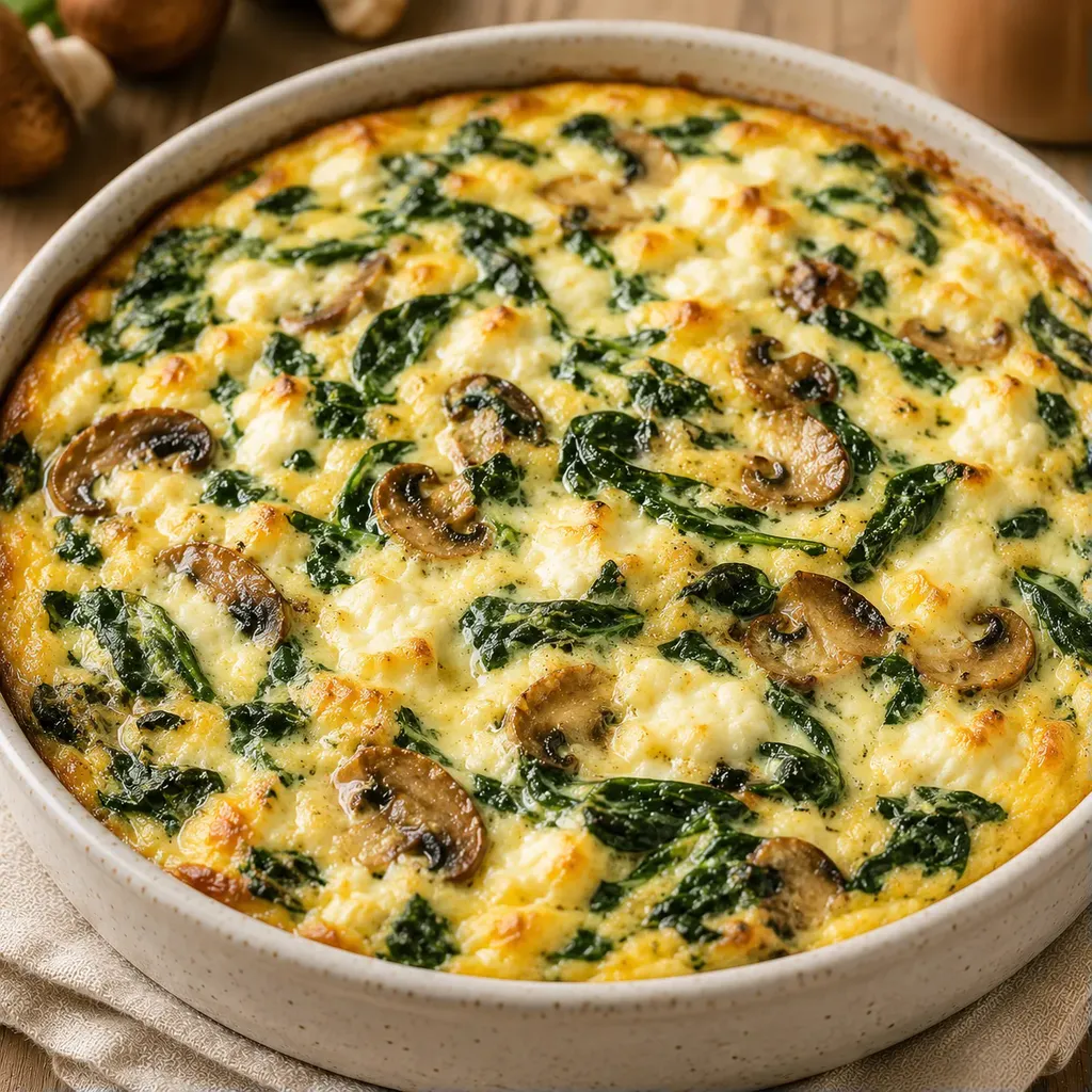 Œufs Épinards Fromage