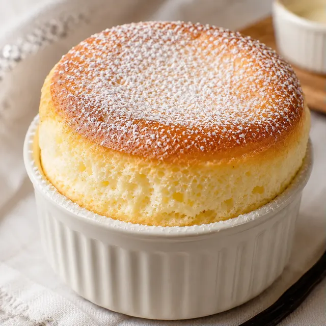 Soufflé vanille aérien