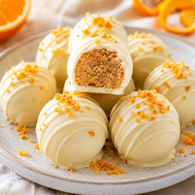 Truffes à l'orange