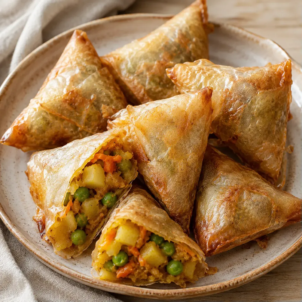 Samosas au Papier de Riz