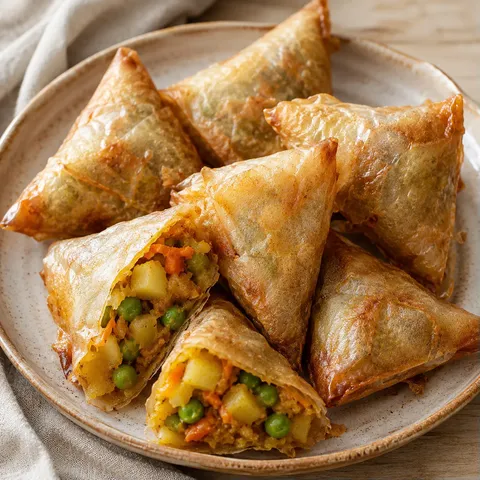 Samosas au Papier de Riz