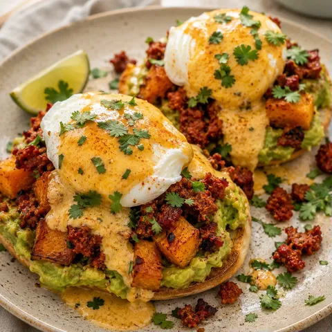 Oeufs bénédict mexicains