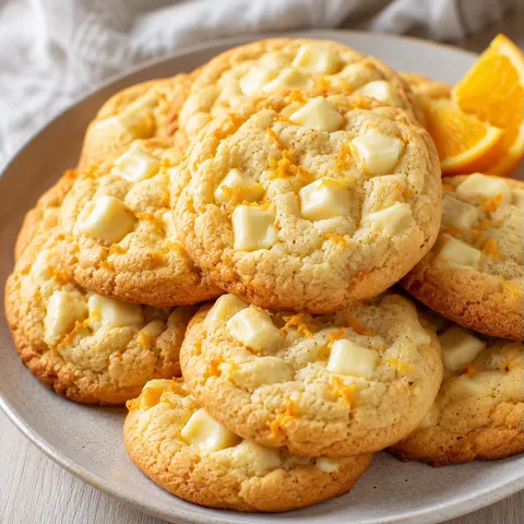 Orange chocolat blanc