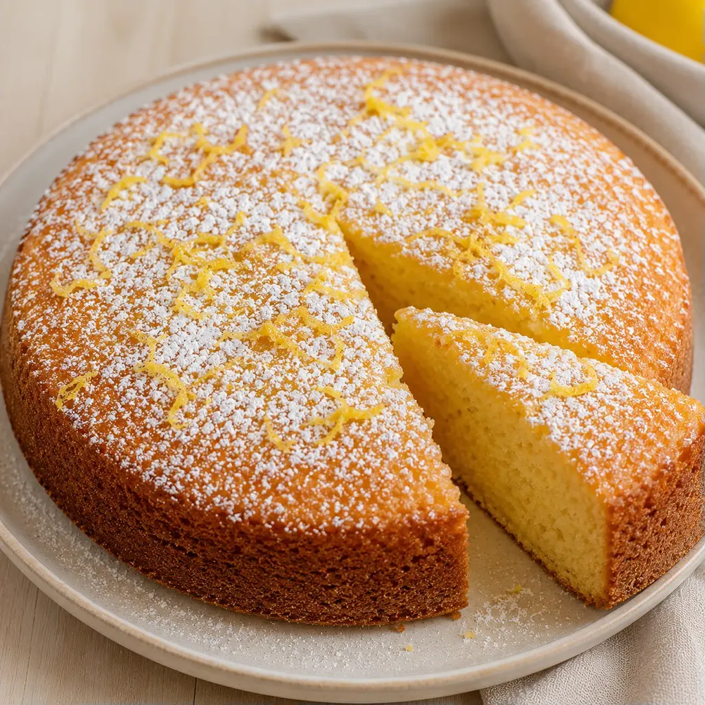 Ricotta citron moelleux