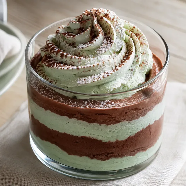 Crème chocolat menthe