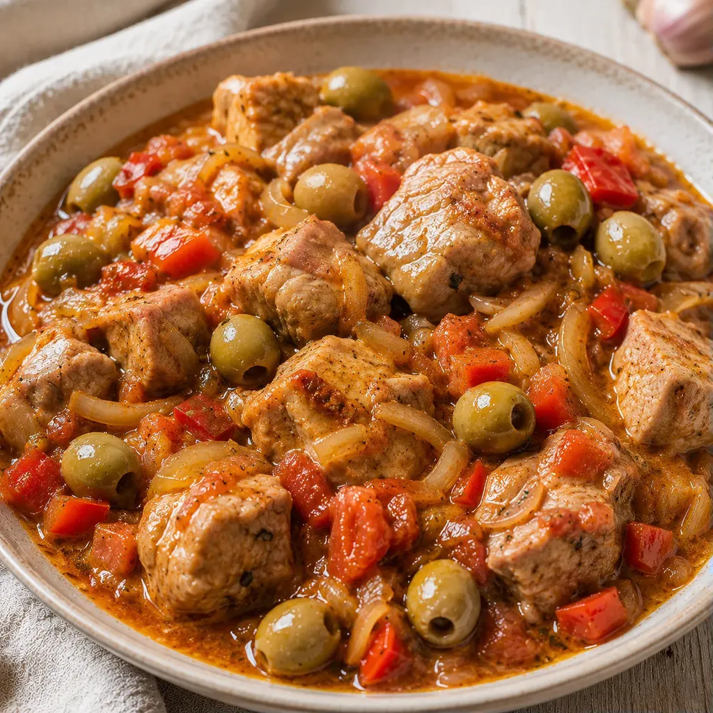 Veau tendre olives