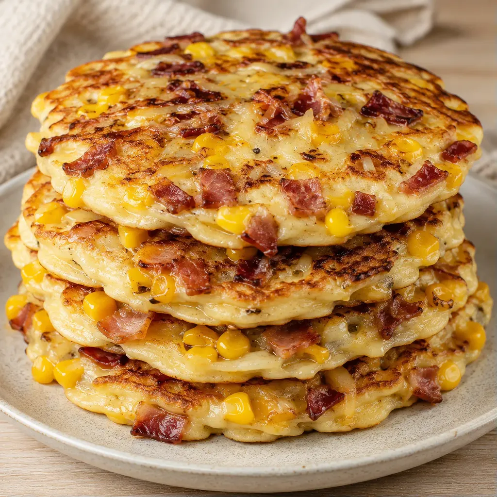 Bacon et maïs poêlés