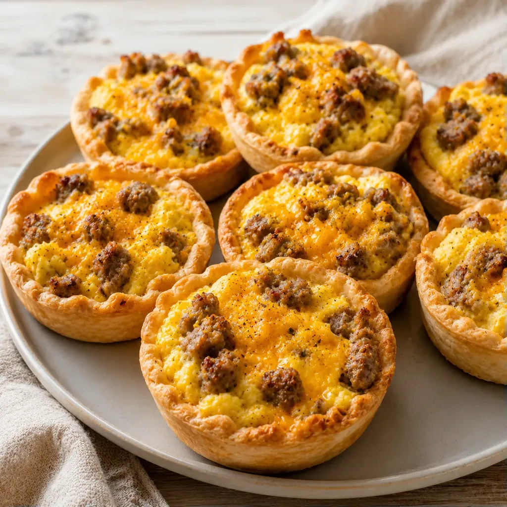 Tarts salés matin