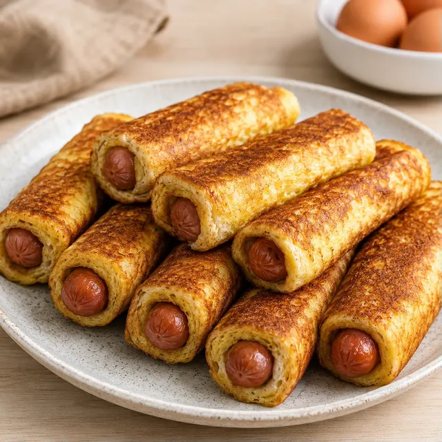 Pain saucisse roulés