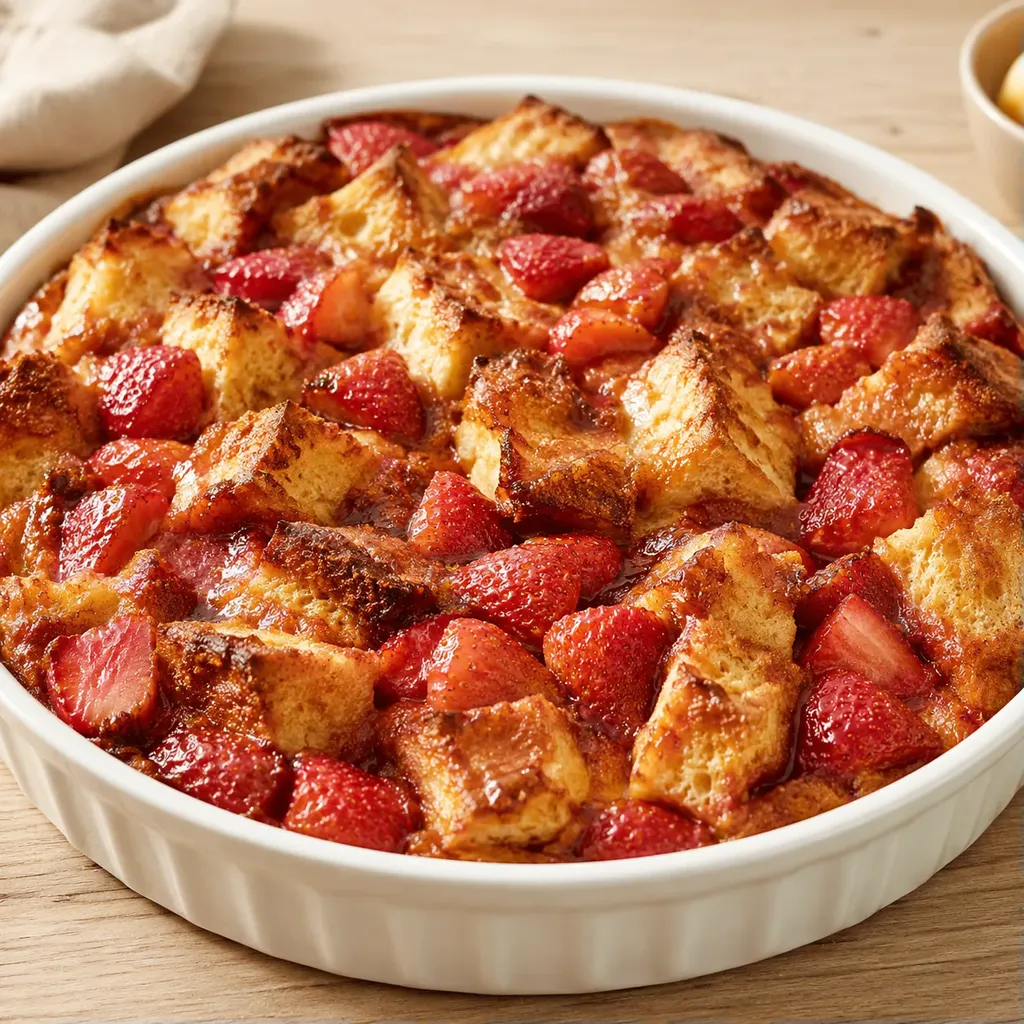 Aux fraises moelleux