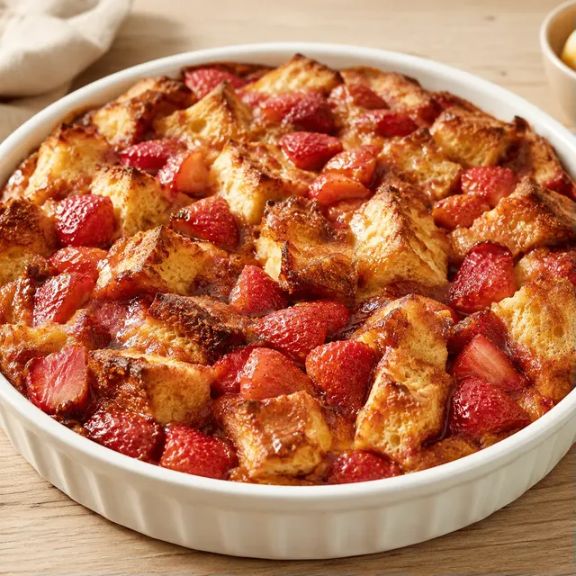 Aux fraises moelleux
