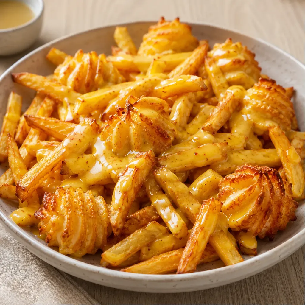 Poutine gourmande hollandaise
