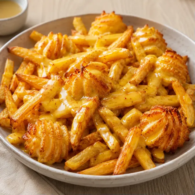 Poutine gourmande hollandaise