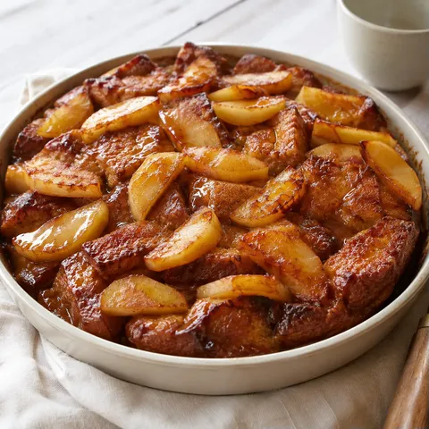 Pain perdu caramel