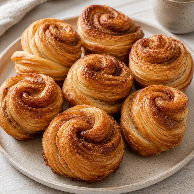 Croissant cannelle moelleux