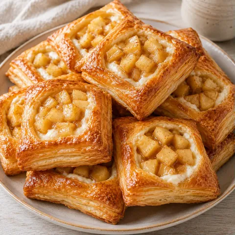 Pommes fromage feuilletés